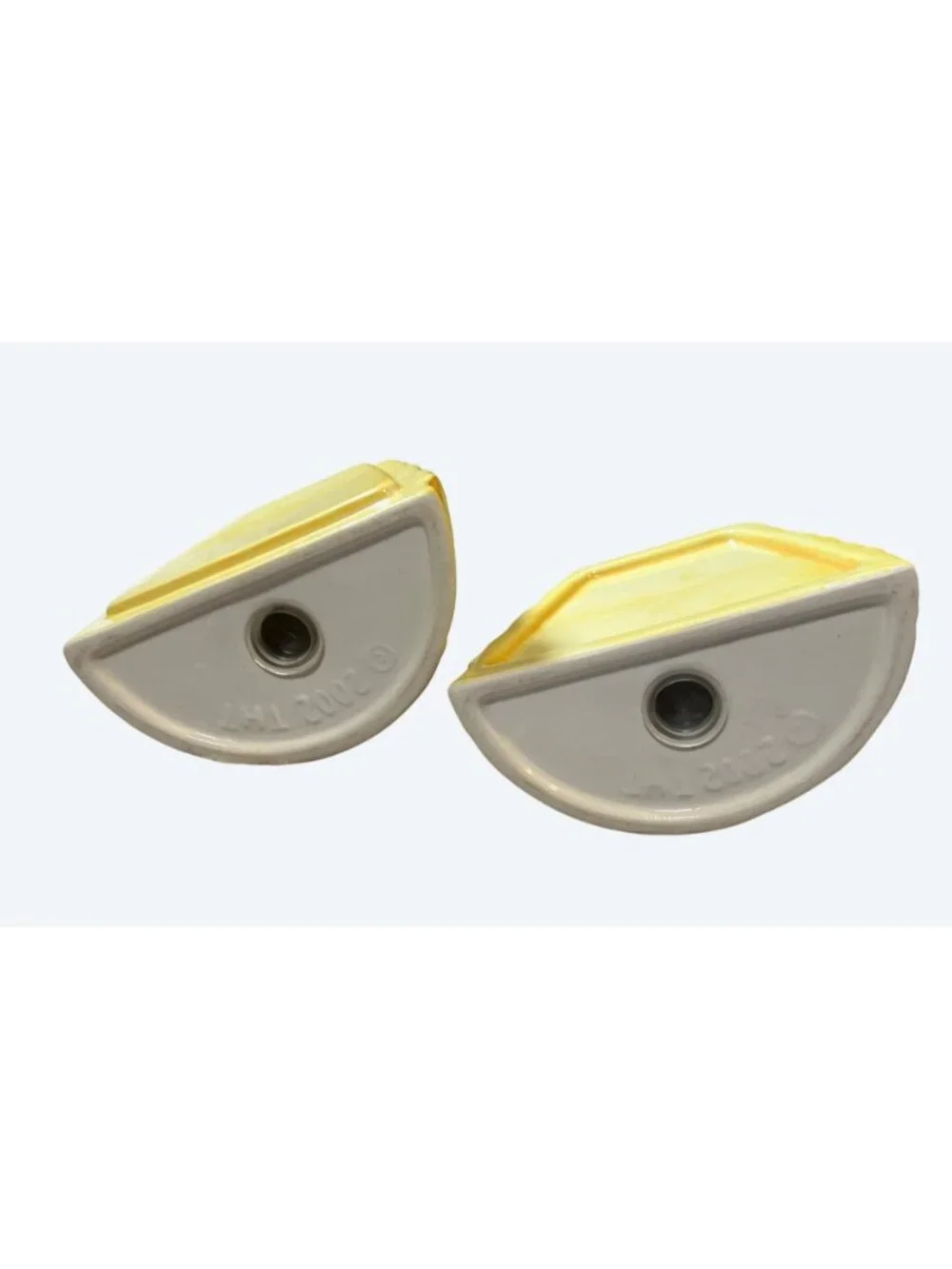 Bee Themed Ceramic Salt and Pepper Shakers By THT 2002  2-Piece Set